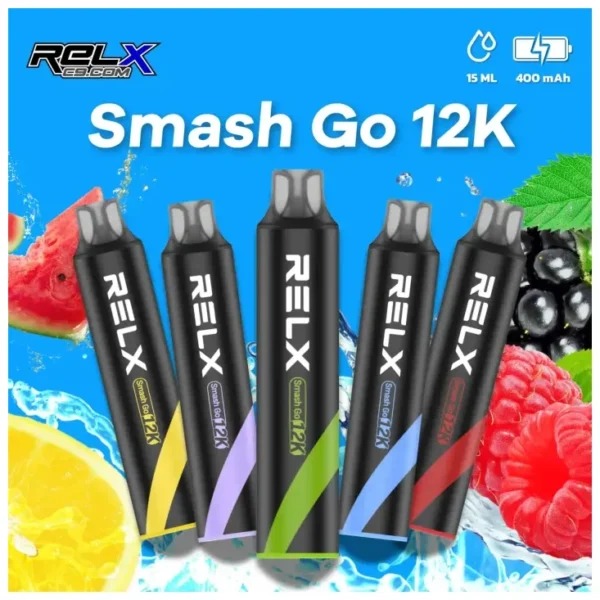RELX抛棄式Smash Go 12000口 RELX悅刻電子煙 一次性電子煙 